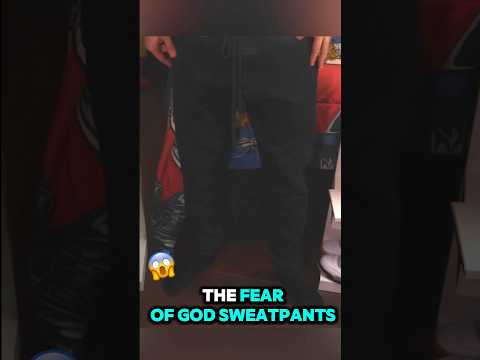 ARE THESE ESSENTIALS FEAR OF GOD SWEATPANTS WORTH IT?! #fearofgod #pants #fashion #viralvideo