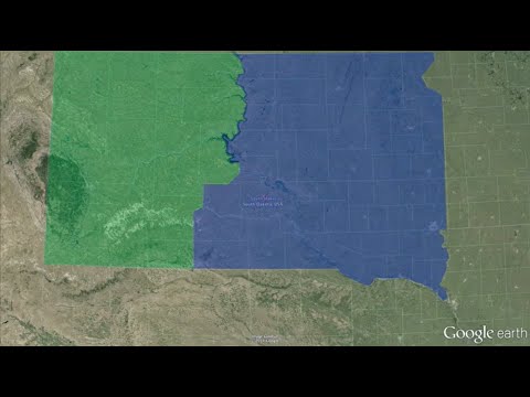 The two time zones of South Dakota | SD Landscapes