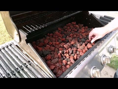 Setup Nexgrill Gas Grill to Use Lava Rocks