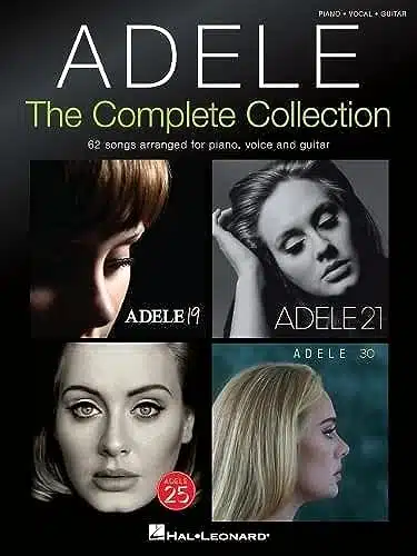 Adele The Complete Collection   Songs Arranged For Piano, Voice And Guitar