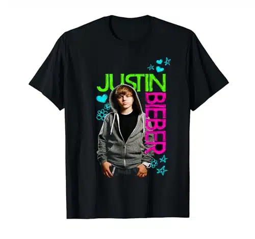 Official Justin Bieber Black T Shirt