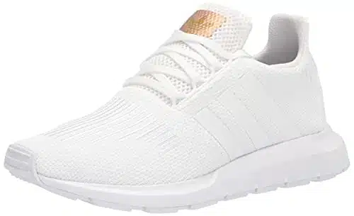 Adidas Originals Women'S Swift Run Shoes, Whitewhitecopper Metallic,