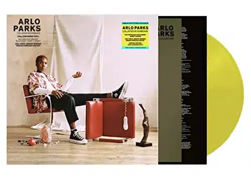 Arlo Parks Music, Collapsed In Sunbeams Album, Lemonade Yellow Colored Vinyl Lp Record