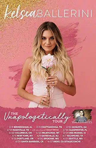 Kelsea Ballerini Replica Concert Poster