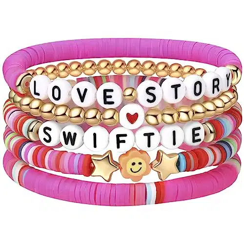 Pdwznba Taylor Love Bracelet   Folklore Lover Reputation Red Speak Now Fearless Inspired Bracelets For Women Girls