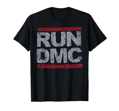 Run Dmc Official Grunge Logo T Shirt