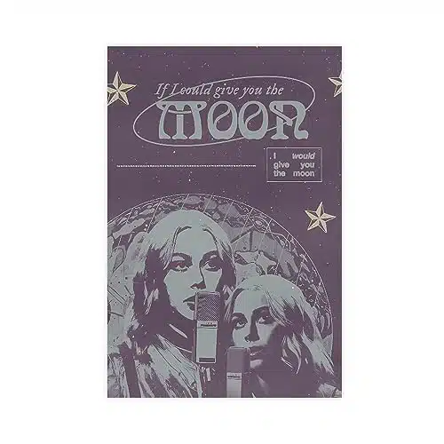 Thumpro Moon Song Phoebe Bridgers Canvas Poster Wall Art Decor Print Picture Paintings For Living Room Bedroom Decoration Unframe Xinch(Xcm)