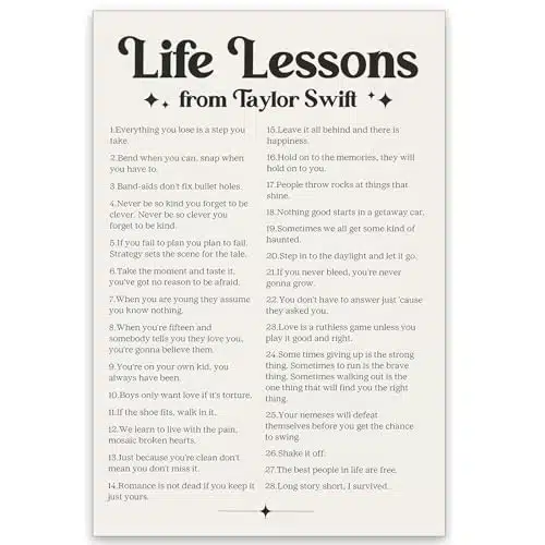 Taylor Music Poster Midnights Lyrics Wall Art Album Cover Posters Canvas Prints (Xinch, Unframed) Taylors Girl Gift