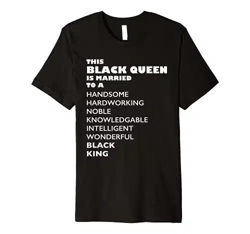 This Black Queen Is Married To A.. Shirt Melanin Black King