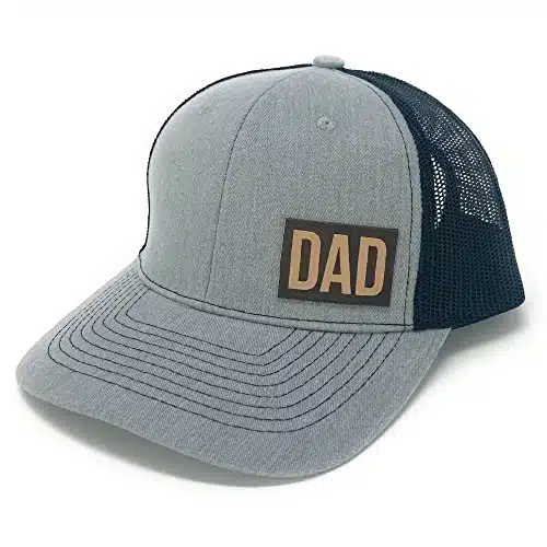 Crave Hats Dad Hat, Dad Trucker Hat, Dad Gifts, Dad Hat For Men, New Dad Hat (Grayblack)