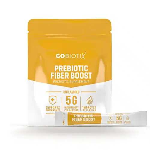 Gobiotix Fiber Supplement   Prebiotic Soluble Fiber Powder, Supports Gut Health And Digestive Regularity   Gummies Alternative   Gluten &Amp; Sugar Free, Keto, Vegan   Scoop Daily, Servings (Travel)