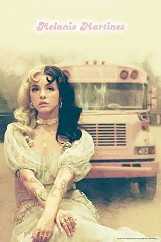 Melanie Martinez Pink School Bus Crybaby Detention Kalbum Music Songs Merch Merchandise Photo Photograph Cover Cool Wall Decor Art Print Poster X