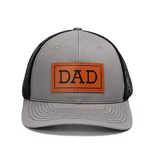 Pauppy Dad Hat Gifts For Father'S Day,New Grandpa Gifts Mesh Gray Trucker Hat Golf Hat Summer Hat For New Dad Baseball Hats