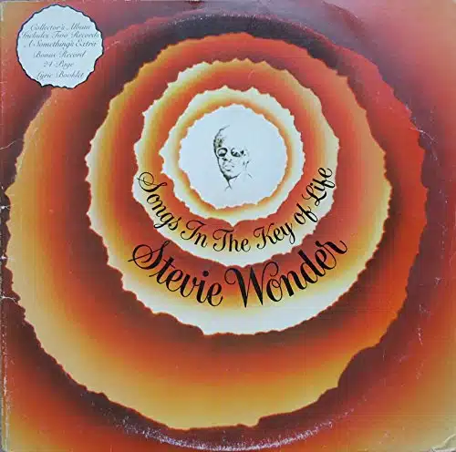 Stevie Wonder Songs In The Key Of Life (G) Vinyl Lp+