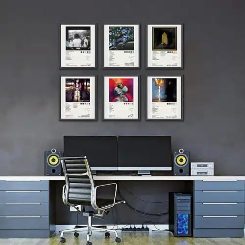 Tobiang J Poster Cole Music Album Cover Signed Limited Canvas Poster (Set Of ) Unframedinxin(Xcm)