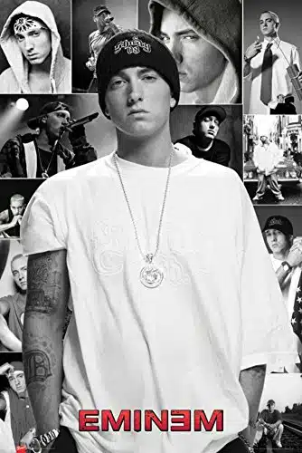 Eminem Collage Poster X Inches