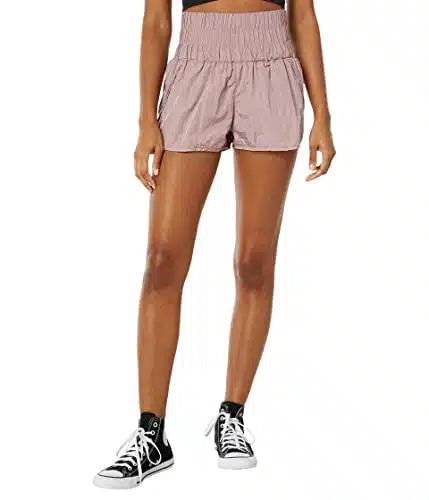 Free People The Way Home Shorts Mauve Lg (Women'S )