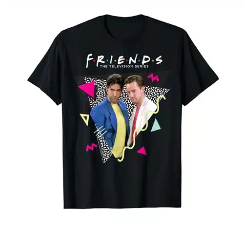 Friends Chandler &Amp; Ross Retro T Shirt