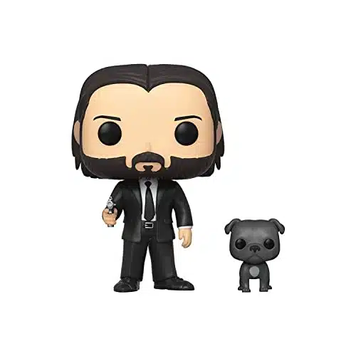 Funko Pop! Movies John Wick   John In Black Suit With Dog Buddy