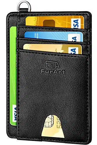 Furart Slim Minimalist Wallet, Front Pocket Wallets, Rfid Blocking, Credit Card Holder For Men &Amp; Women