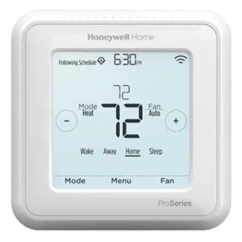 Honeywell Thfu Lyric Tpro Wi Fi Programmable Thermostat With Stages Up To Heatcool Heat Pump Or Heatcool Conventional