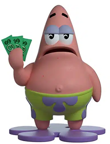 I Have Dollars, Patrick Collectible Figure, Based On Funny Internet Meme, High Detailed Collectible Figure   Youtooz Spongebob Squarepants Collection Based On Cartoon Tv Series