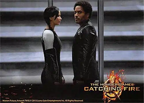 Lenny Kravitz &Amp; Jennifer Lawrence Trading Card (Cinna &Amp; Katniss, The Hunger Games Catching Fire) Eca #