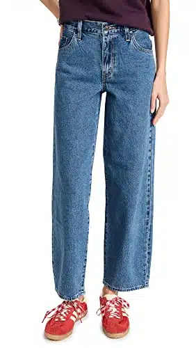 Levi'S Women'S Baggy Dad Jeans, Hold My Purse, Blue,