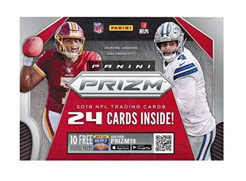 Panini Prizm Nfl Football Exclusive Factory Sealed Retail Box With Memorabilia Card! Look For Rookie &Amp; Autos Of Kyler Murray, Daniel Jones, Josh Jacobs, Nick Bosa, Gardner Minshew &Amp; More! Wowzzer