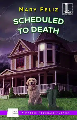 Scheduled To Death (A Maggie Mcdonald Mystery Book )