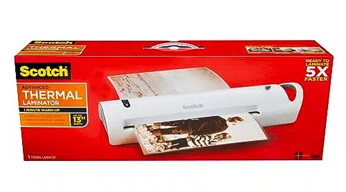 Scotch Thermal Laminator, Extra Wide Inch Input, Ideal For Teachers, Small Offices, Or Home (Tlx)