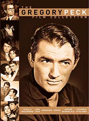 The Gregory Peck Film Collection (To Kill A Mockingbird  Cape Fear  Arabesque  Mirage  Captain Newman, M.d.  The World In His Arms)