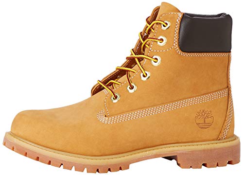 Timberland Women'S Premium Waterproof Boot, Wheat Nubuck,  Us