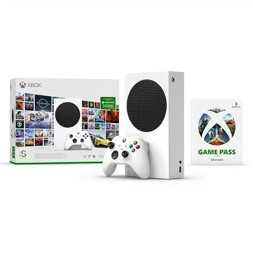 Xbox Series S  Starter Bundle   Includes Hundreds Of Games With Game Pass Ultimate Onth Membership   Gb Ssd All Digital Gaming Console