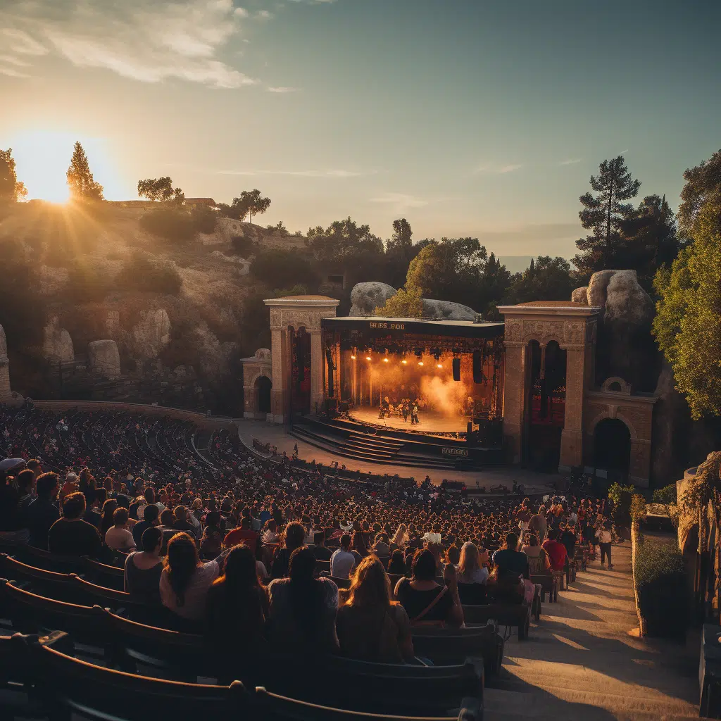 greek theater schedule