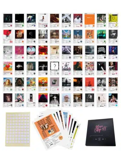 Unique America Pcs  Album Cover Posters, For Bedroom, , Room Decor, For Rapper Posters, Music Artist Posters, Xinch Pcs &Amp; Stickers