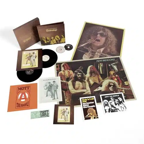 All The Young Dudes Th Anniversary Edition   Gm Black Vinyl, Pp Hardback Book In Slipcase With Cd, Inch Vinyl, &Amp; Posters