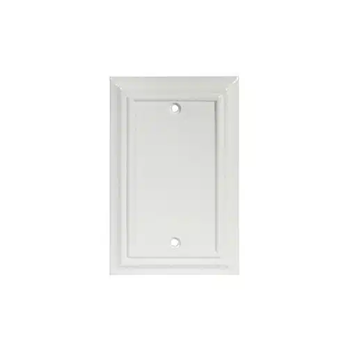 Ckp Brand #Classics Collection Single Blank Plate, White