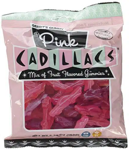 Gerrit'S Gummy Pink Cadillacs, Ounces