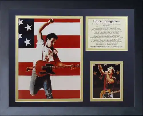 Legends Never Die Bruce Springsteen Framed Photo Collage, X Inch, (U)