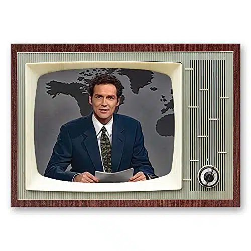 Norm Macdonald Snl Weekend Tv Classic Tv X Steel Cased Fridge Magnet