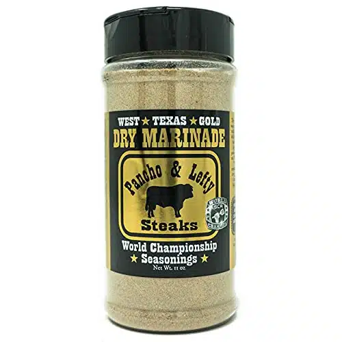 Pancho & Lefty Pancho And Lefty Steaks West Texas Gold Dry And Wet Marinade Championship Seasoning