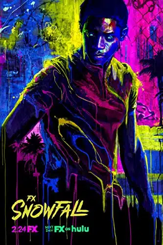 Snowfall (Damson Idris, Fx) Tv Show Poster   Xinches