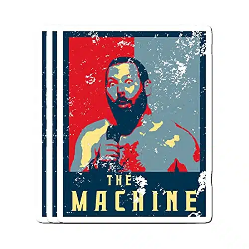 Stickers The Machine Political Poster  Bert Kreischer (Pcspack) Xinch Water Bottle Decals