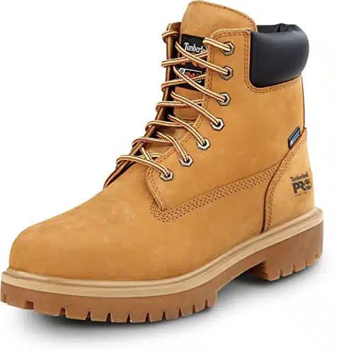 Timberland Pro In Direct Attach Men'S, Wheat, Steel Toe, Eh, Maxtrax Slip Resistant, Wp Boot ()