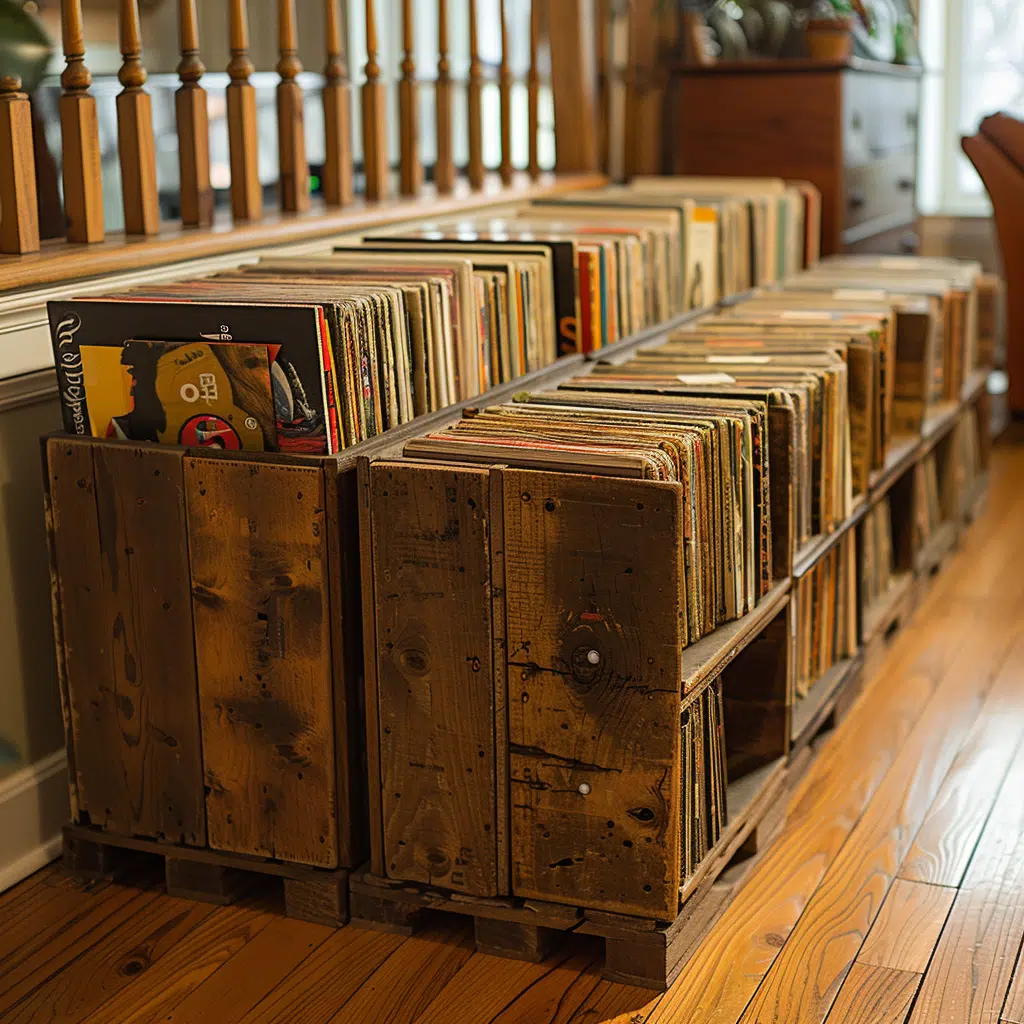 record shelf