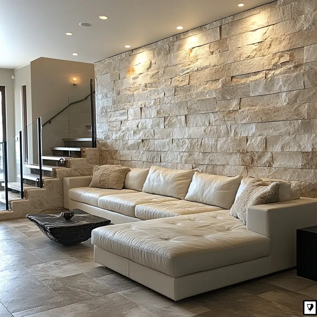 faux stone wall panels