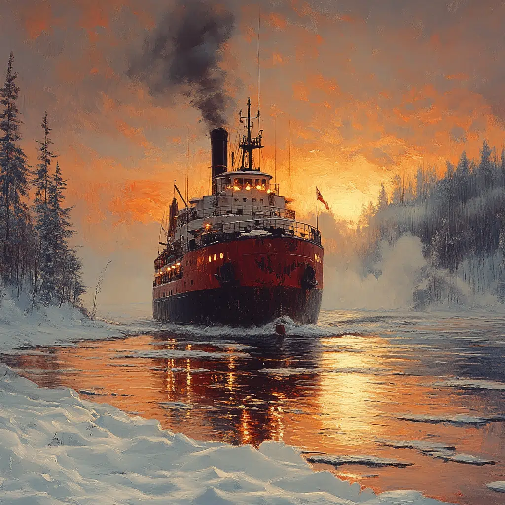 freighter lake superior