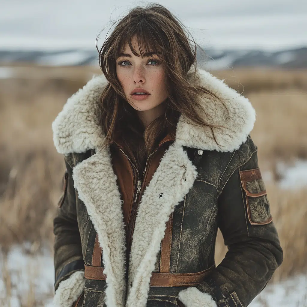 shearling coat