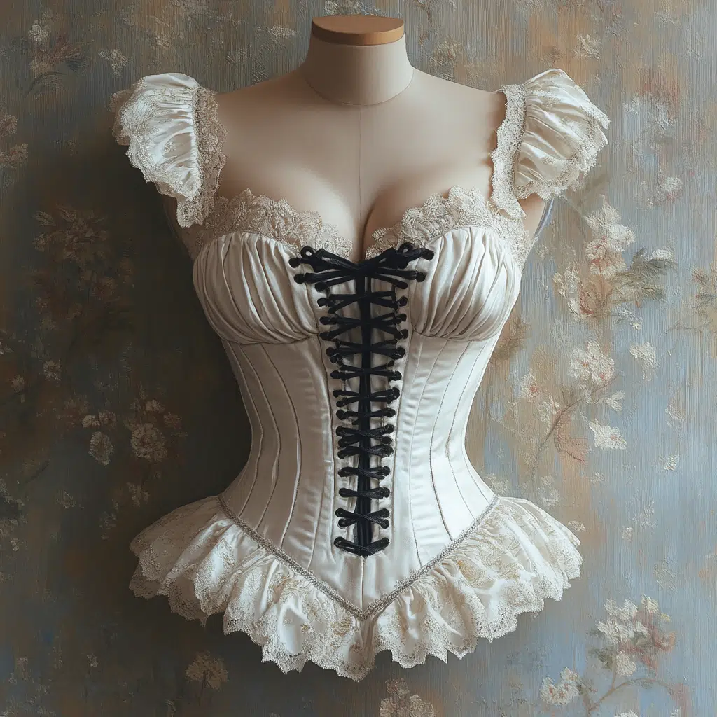 white corset